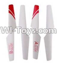 LH-X10 X10C X10WF Parts-11 Main rotor blades,Propellers-Red For Lead Honor LH-X10 LH-X10C LH-X10WF Quadcopter parts rc drone parts